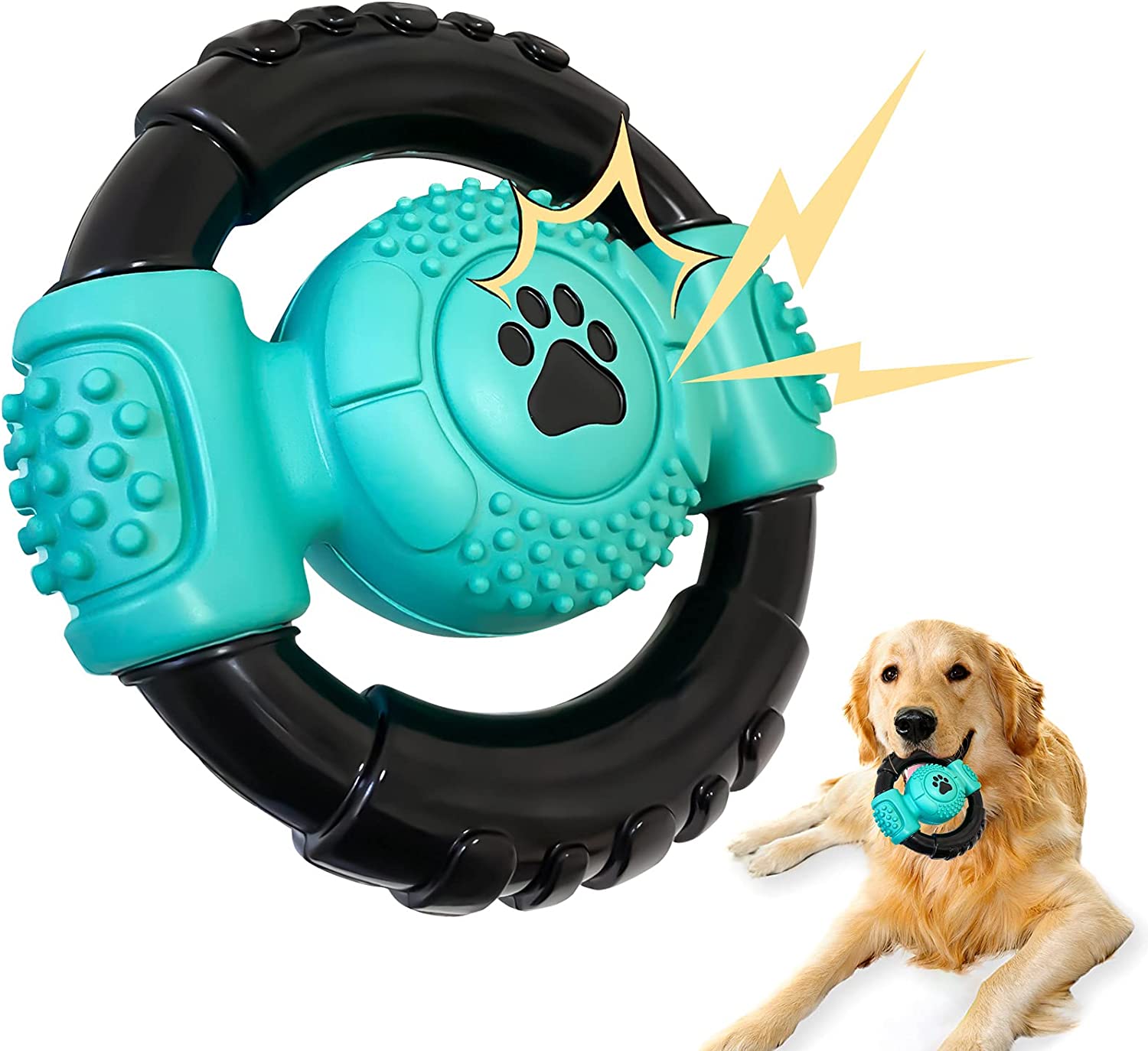 MARSDREAMS - Tough Pet Toy for Chewers - Flavored - Teeth Health